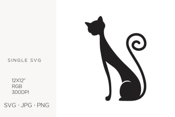 Black Cat Logo Element: A Versatile Digital Asset for Modern Design