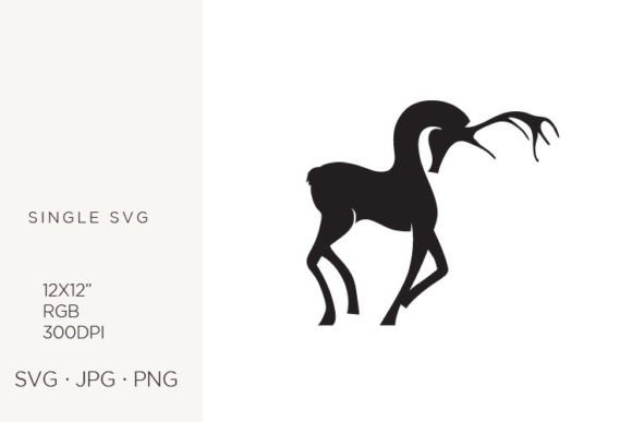 Deer Logo Icon: Versatile Vector Design
