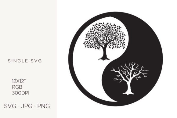 Integrating the Yin Yang, Balance Symbol, and Tree into Modern Digital Design Workflows