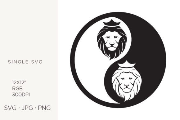 Mastering Digital Balance: Integrating Yin Yang, Lion King Motifs, and Vector Art into Modern Design