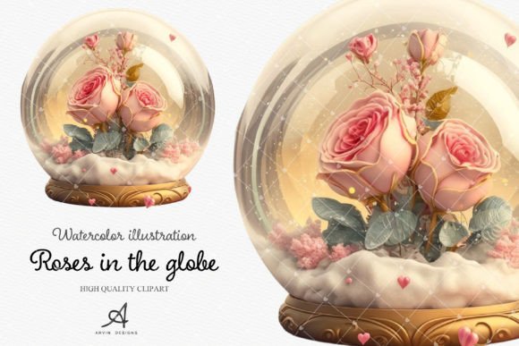 Rose in a Snow Globe Sublimation: Elevating Your Creative Projects