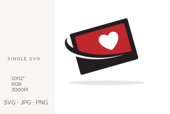 Smart Phone Screen, Heart Design