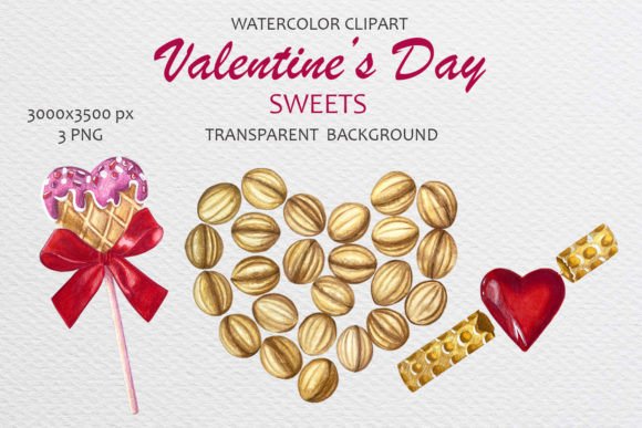 Valentine s Day Sweets Cakes Clipart Png: Elevating Your Digital and Print Designs
