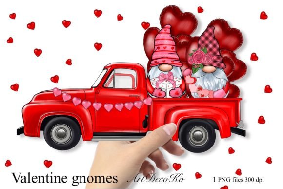 Vintage Truck Valentine Design